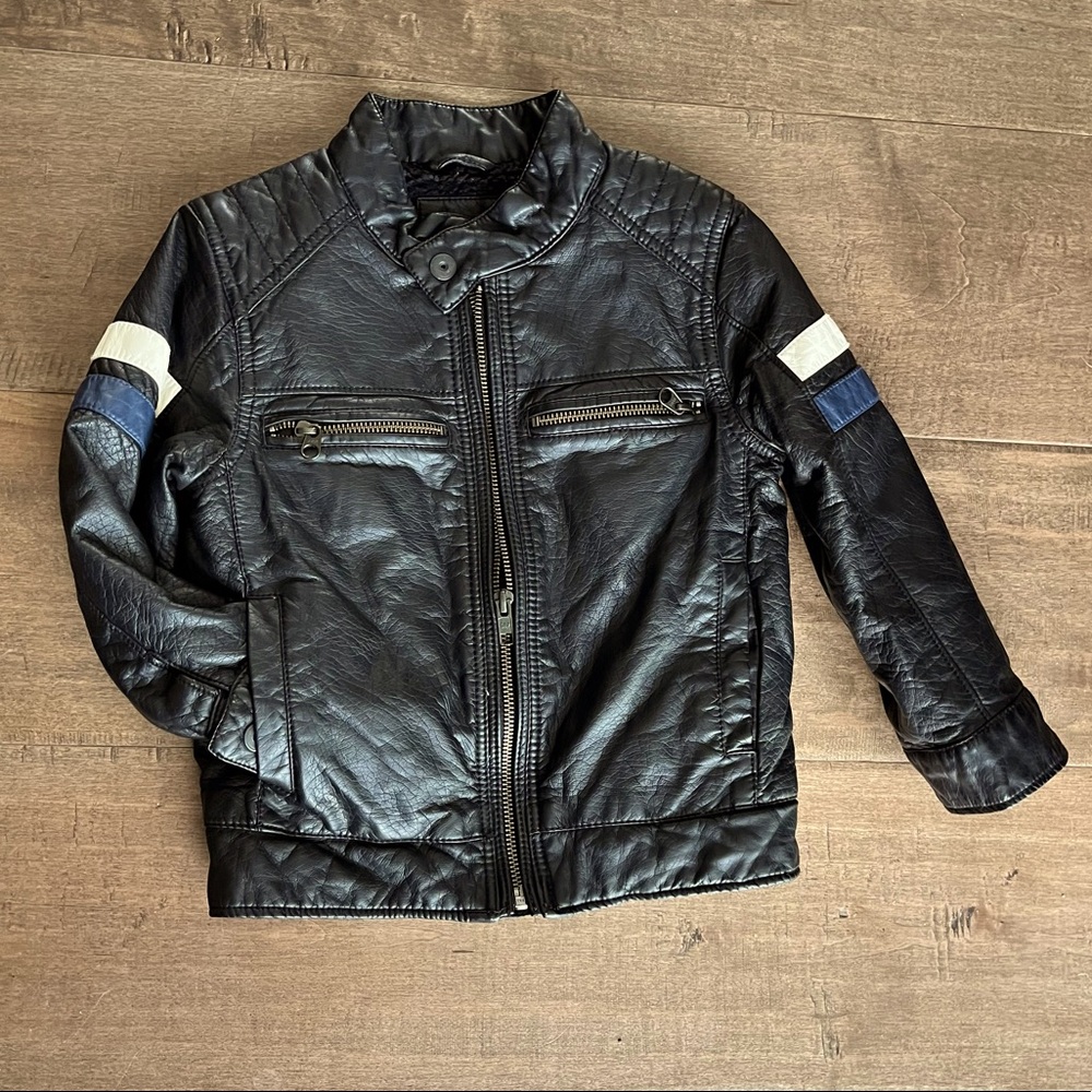 Gap Kids Insulated Leather Jacket